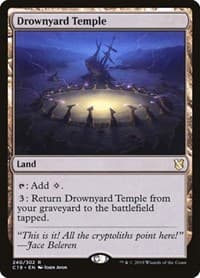 Drownyard Temple - Commander 2019 - Magic: The Gathering card