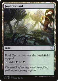 Foul Orchard - Commander 2019 - Magic: The Gathering card