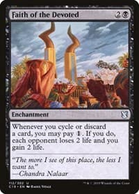 Faith of the Devoted - Commander 2019 - Magic: The Gathering card