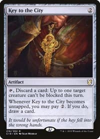 Key to the City - Commander 2019 - Magic: The Gathering card