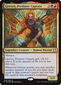 Greven, Predator Captain - Commander 2019 - Magic: The Gathering card