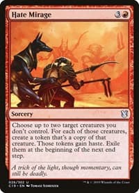 Hate Mirage - Commander 2019 - Magic: The Gathering card