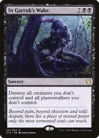 In Garruk's Wake - Commander 2019 - Magic: The Gathering card