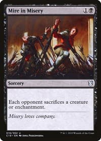 Mire in Misery - Commander 2019 - Magic: The Gathering card