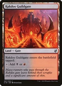 Rakdos Guildgate - Commander 2019 - Magic: The Gathering card