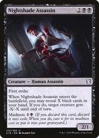 Nightshade Assassin - Commander 2019 - Magic: The Gathering card