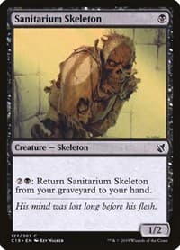 Sanitarium Skeleton - Commander 2019 - Magic: The Gathering card