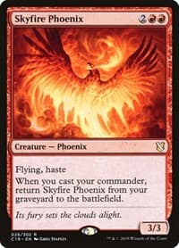Skyfire Phoenix - Commander 2019 - Magic: The Gathering card