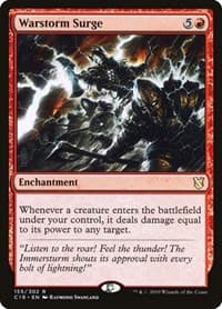 Warstorm Surge - Commander 2019 - Magic: The Gathering card