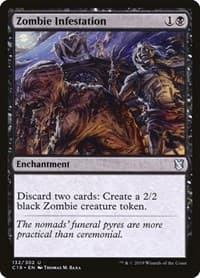 Zombie Infestation - Commander 2019 - Magic: The Gathering card
