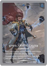 Jemial, Cryptic Caster (Silver Metal) - Argent Saga Promos - Argent Saga TCG card