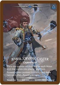 Jemial, Cryptic Caster (Bronze Metal) - Argent Saga Promos - Argent Saga TCG card