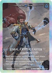 Jemial, Cryptic Caster (Rainbow Metal) - Argent Saga Promos - Argent Saga TCG card
