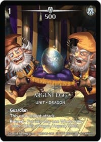 Argent Egg (Metal Prize Card) - Argent Saga Promos - Argent Saga TCG card