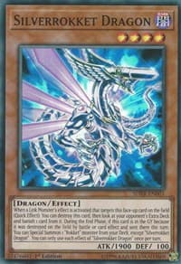 Silverrokket Dragon - Structure Deck: Rokket Revolt - YuGiOh card
