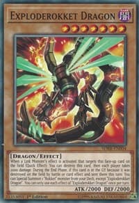 Exploderokket Dragon - Structure Deck: Rokket Revolt - YuGiOh card