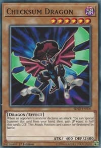 Checksum Dragon - Structure Deck: Rokket Revolt - YuGiOh card