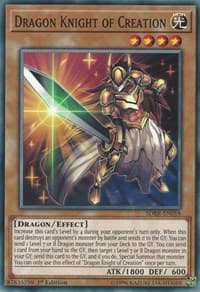 Dragon Knight of Creation - Structure Deck: Rokket Revolt - YuGiOh card