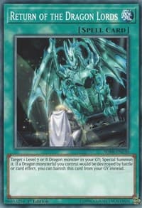 Return of the Dragon Lords - Structure Deck: Rokket Revolt - YuGiOh card