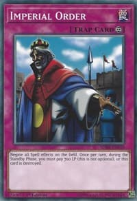Imperial Order - Structure Deck: Rokket Revolt - YuGiOh card