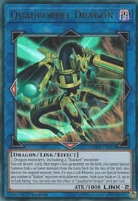 Quadborrel Dragon - Structure Deck: Rokket Revolt - YuGiOh card