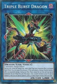 Triple Burst Dragon - Structure Deck: Rokket Revolt - YuGiOh card
