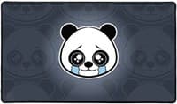 Rubber Playmat - Sad Panda - Legion Premium Supplies Playmats - Playmats card