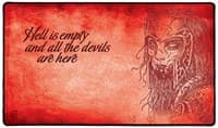 Rubber Playmat - Hell is Empty - Legion Premium Supplies Playmats - Playmats card