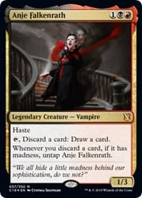 Anje Falkenrath (Commander 2019) - Oversize Cards - Magic: The Gathering card