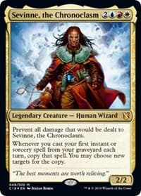 Sevinne, the Chronoclasm (Commander 2019) - Oversize Cards - Magic: The Gathering card