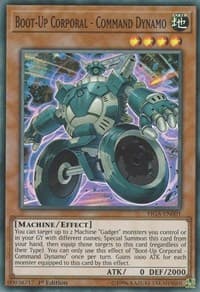 Boot-Up Corporal - Command Dynamo - Fists of the Gadgets - YuGiOh card