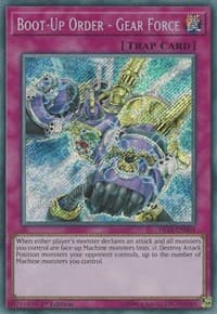 Boot-Up Order - Gear Force - Fists of the Gadgets - YuGiOh card