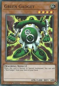 Green Gadget - Fists of the Gadgets - YuGiOh card
