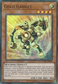 Gold Gadget - Fists of the Gadgets - YuGiOh card