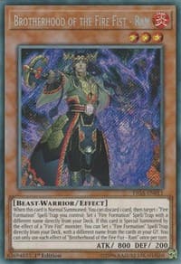 Brotherhood of the Fire Fist - Ram - Fists of the Gadgets - YuGiOh card