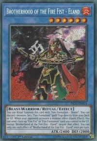 Brotherhood of the Fire Fist - Eland - Fists of the Gadgets - YuGiOh card