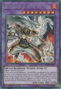 Brotherhood of the Fire Fist - Swan - Fists of the Gadgets - YuGiOh card