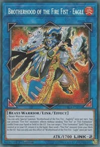 Brotherhood of the Fire Fist - Eagle - Fists of the Gadgets - YuGiOh card