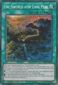 Fire Fortress atop Liang Peak - Fists of the Gadgets - YuGiOh card
