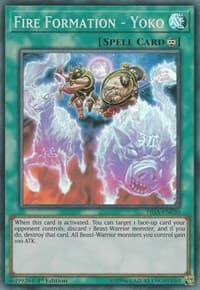 Fire Formation - Yoko - Fists of the Gadgets - YuGiOh card