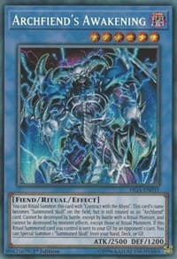 Archfiend's Awakening - Fists of the Gadgets - YuGiOh card