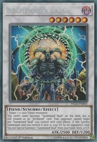 Archfiend's Call - Fists of the Gadgets - YuGiOh card