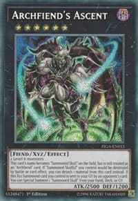 Archfiend's Ascent - Fists of the Gadgets - YuGiOh card