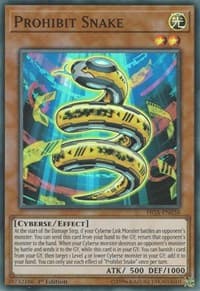 Prohibit Snake - Fists of the Gadgets - YuGiOh card
