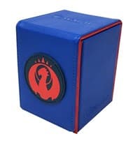 Magic: The Gathering - Guilds of Ravnica Alcove Flip Box - Izzet - Ultra Pro Deck Boxes - Deck Boxes card