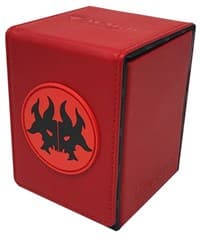 Magic: The Gathering - Guilds of Ravnica Alcove Flip Box - Rakdos - Ultra Pro Deck Boxes - Deck Boxes card