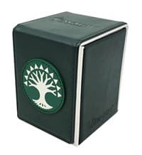 Magic: The Gathering - Guilds of Ravnica Alcove Flip Box - Selesnya - Ultra Pro Deck Boxes - Deck Boxes card