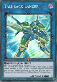 Talkback Lancer - Fists of the Gadgets - YuGiOh card