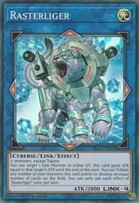 Rasterliger - Fists of the Gadgets - YuGiOh card