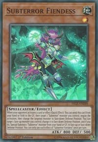 Subterror Fiendess - Fists of the Gadgets - YuGiOh card